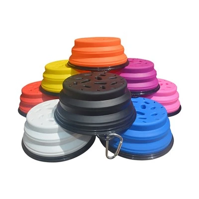 Cuenco plegable para perros