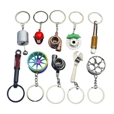 Llavero de aleación de metal.